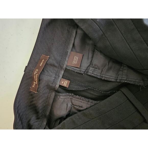 Y2K The Limited Women's Low Rise Black Button Closer Straight Leg Pant Size 0L - Picture 5 of 5